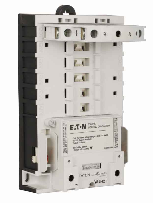 Eaton C30CNE20A0 Contactor | 2 pole 1 phase 600V 30A 115V coil C30CN