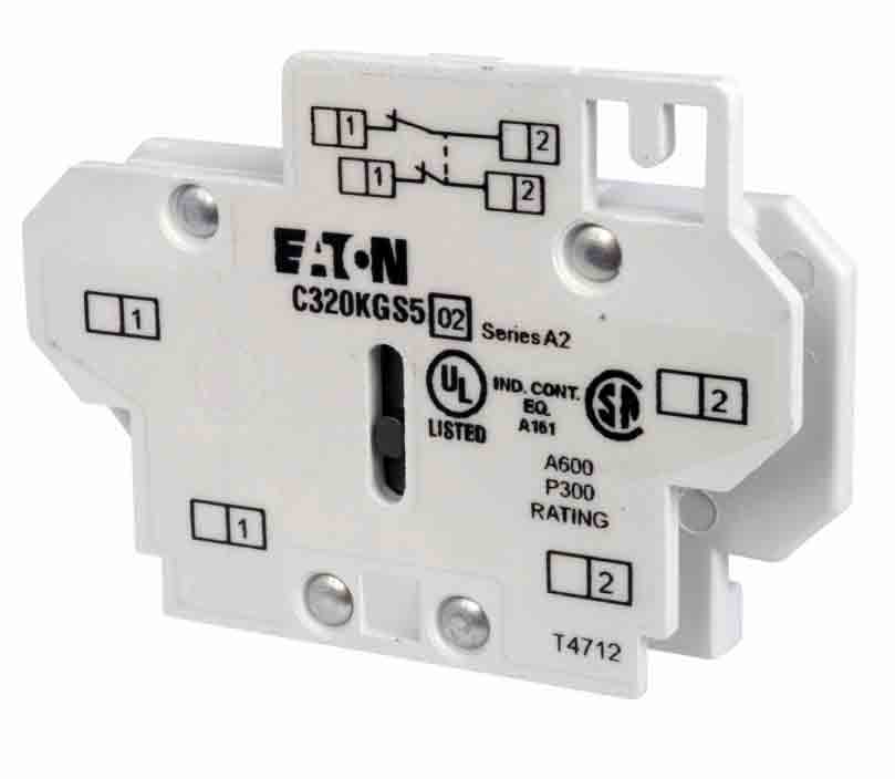 Cutler Hammer C320KGS5 Contactor And Motor Starter Auxiliary | 2NC Freedom Series
