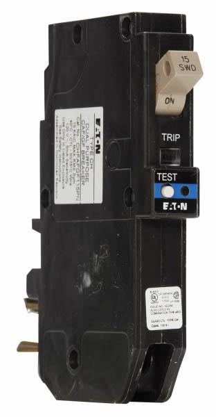 Cutler Hammer CHFAFGF115PN Circuit Breaker | 120V 15A 1P 10kA@120V Plug-In CH Series