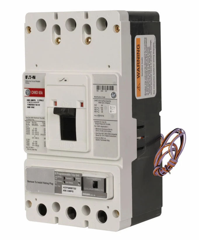 Cutler Hammer CKD3400F Circuit Breaker | Series C CKD 600V 400A