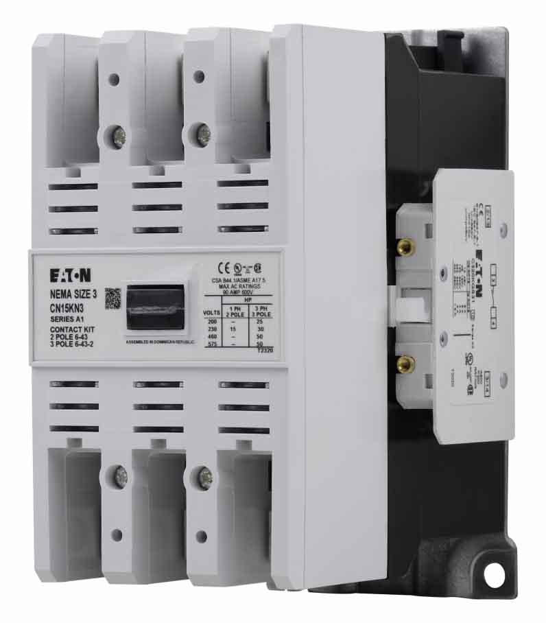 Cutler Hammer CN15KN3C Contactor | 3P 3PH 600V 90A 440V coil Freedom Series