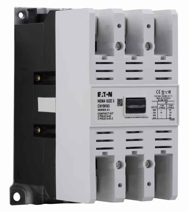 Cutler Hammer CN15KN3C Contactor | 3P 3PH 600V 90A 440V coil Freedom Series
