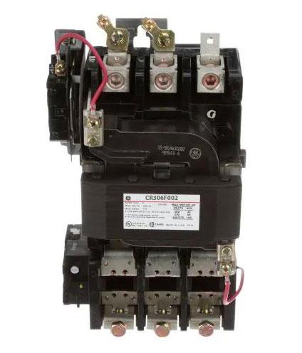 General Electric CR306F002 Motor Starter | 3 pole 3 phase 600V 135A 115V coil 300-Line