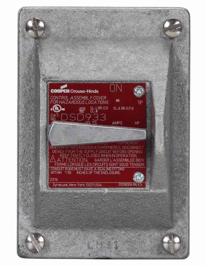 Crouse-Hinds DSD933 Motor Control