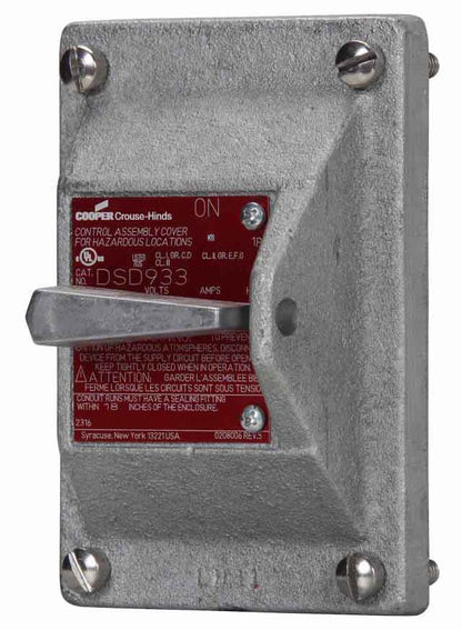Crouse-Hinds DSD933 Motor Control