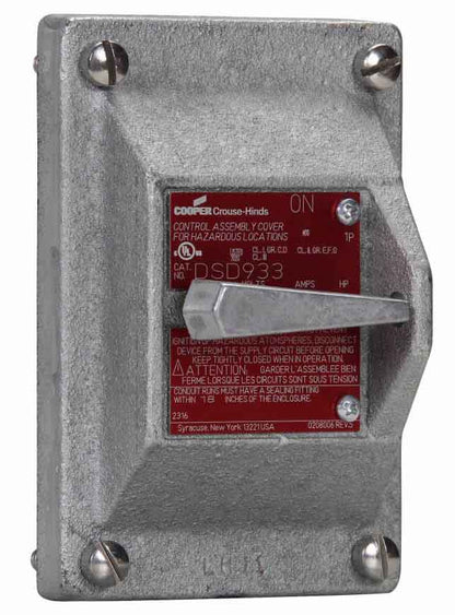 Crouse-Hinds DSD933 Motor Control