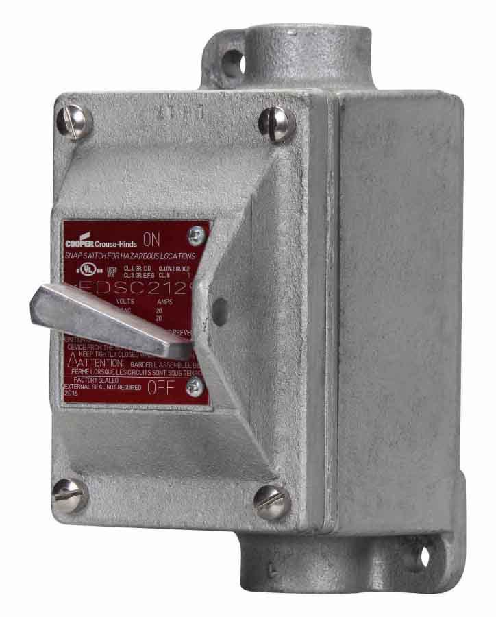 Crouse-Hinds EDSC2129 Motor Control Rotary switch | 120 to 277V EDS