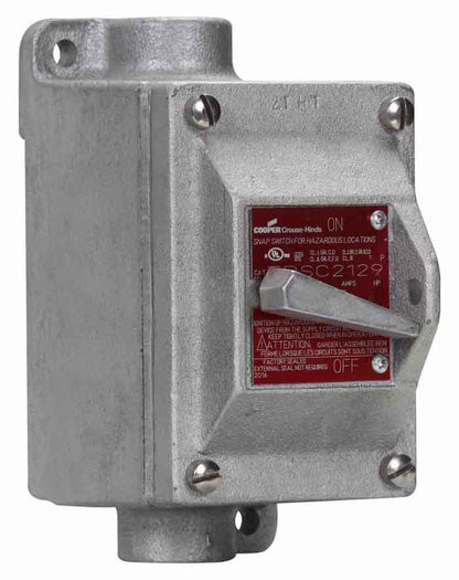 Crouse-Hinds EDSC2129 Motor Control Rotary switch | 120 to 277V EDS