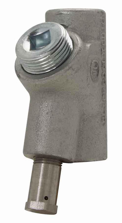 Eaton Crouse-Hinds EYD1 Conduit Sealing Fitting 1/2" Hub Feraloy Iron Vertical Drain Series EYD1
