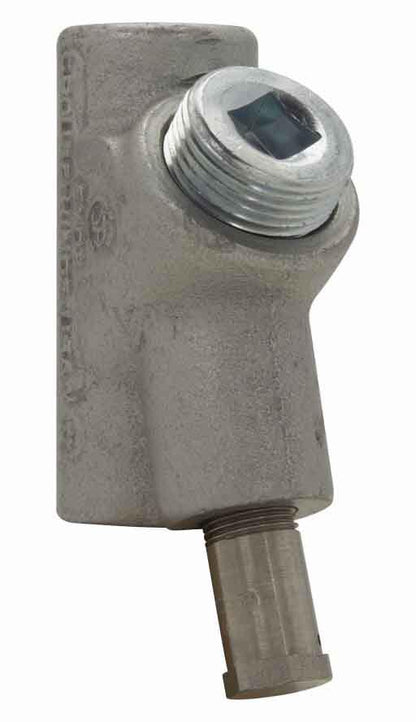 Eaton Crouse-Hinds EYD1 Conduit Sealing Fitting 1/2" Hub Feraloy Iron Vertical Drain Series EYD1