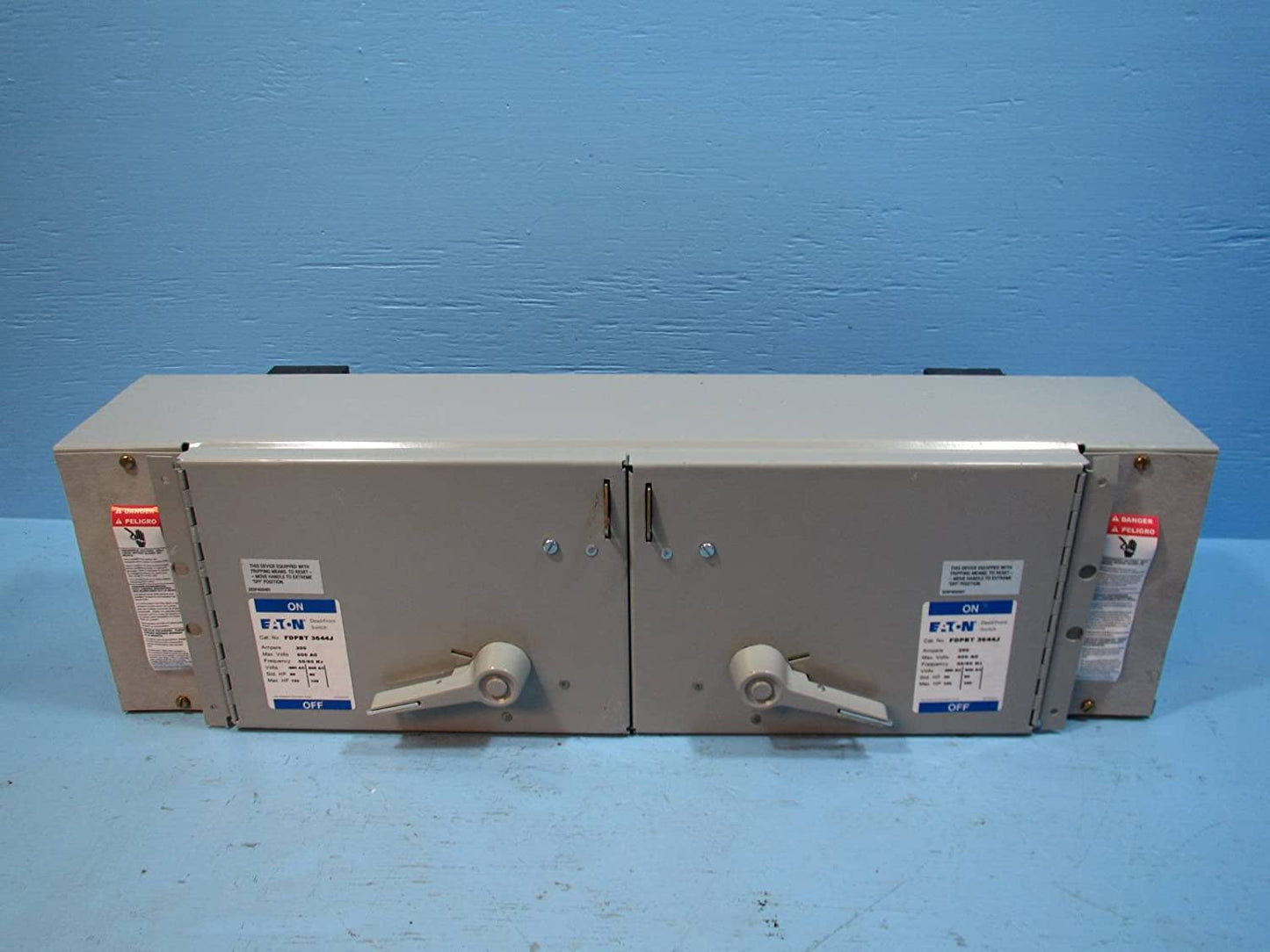 Cutler Hammer FDPBT3644J Panel Mount Switch | 600V 200A 3P 3 Pole Dual/Twin Type FDP