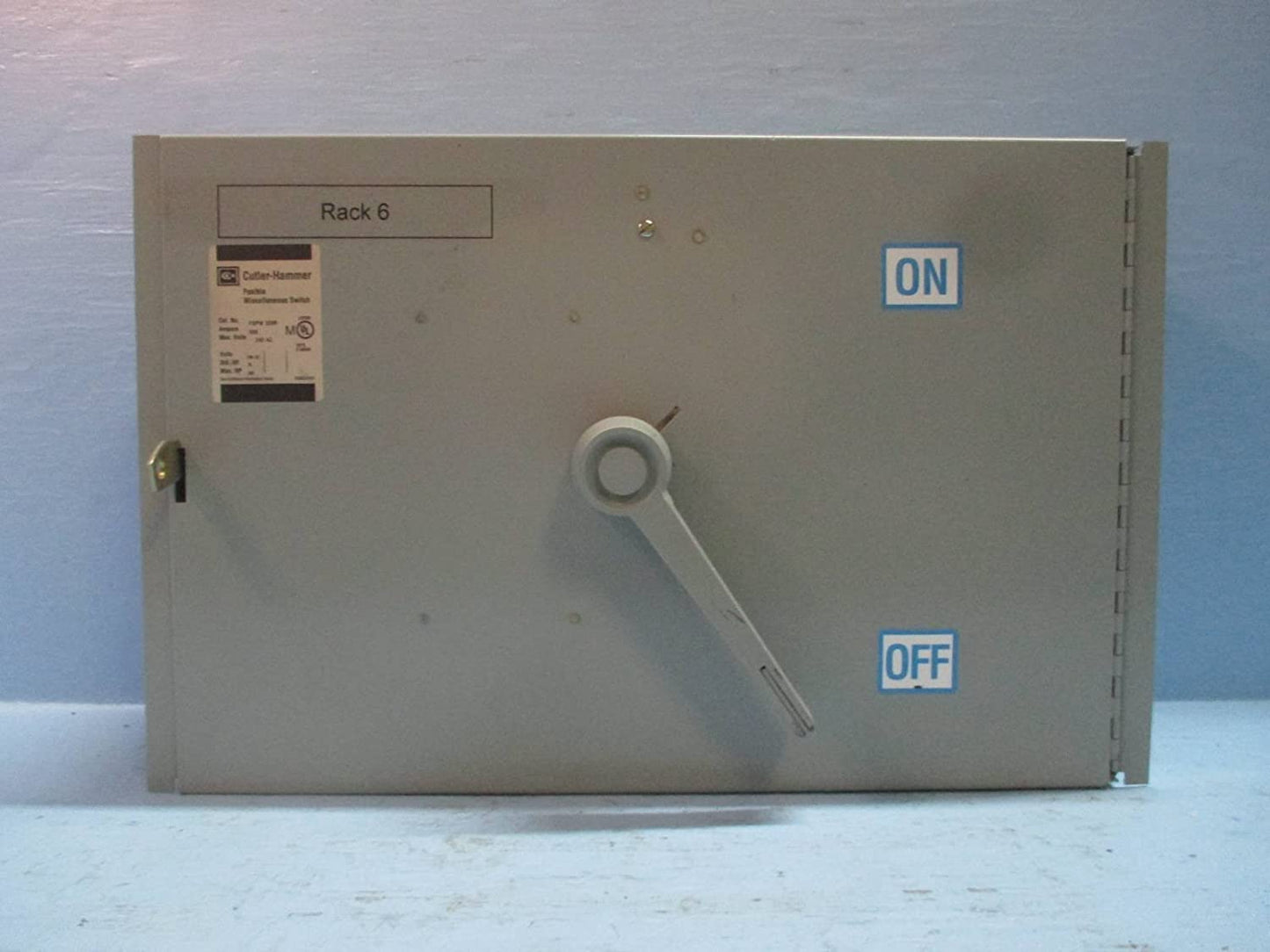 Cutler Hammer FDPW326R Panel Mount Switch | 240V 600A Fusible Type FDP