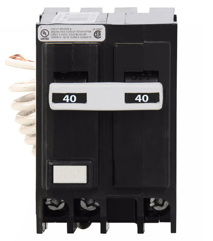 Eaton GFCB240 Circuit Breaker | 240V 40A 2P 10kA@240V GF Series