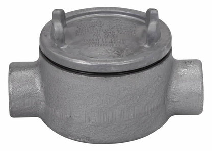 Crouse-Hinds GUAC69 Conduit Outlet Box | 5" Cover Copper-Free Aluminum C Shape 2" Trade Size Condulet GUA