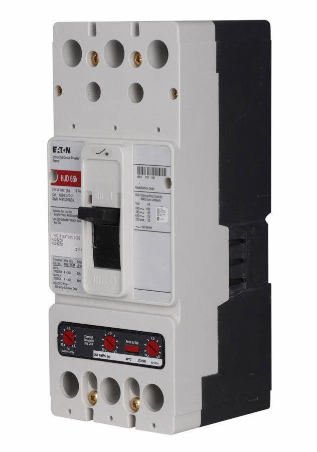 Cutler Hammer HJD3200W Circuit Breaker | Series C HJD 600V 200A