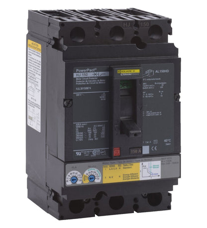 Square D HJL36150M74 Circuit Breaker | 600V 150A 3P 65kA@480V Feed-Thru Powerpact