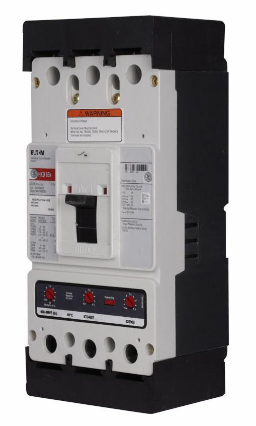 Cutler Hammer HKD3200X Circuit Breaker | 600V 200A 3P 65kA@480V Bolt-On Series C
