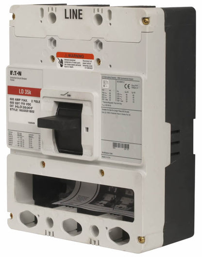 Cutler Hammer HLD2600F Circuit Breaker | Series C HLD 600V 600A