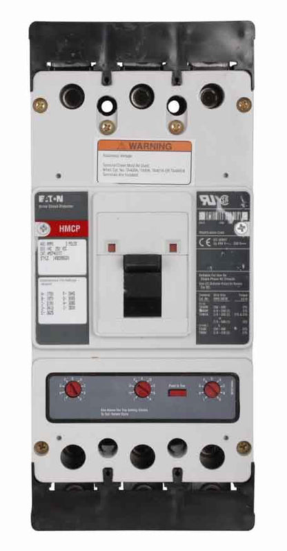 Westinghouse HMCP400X5W Molded Case Circuit Breaker | 600V 400A 3P 35kA@480V Bolt-On Series C