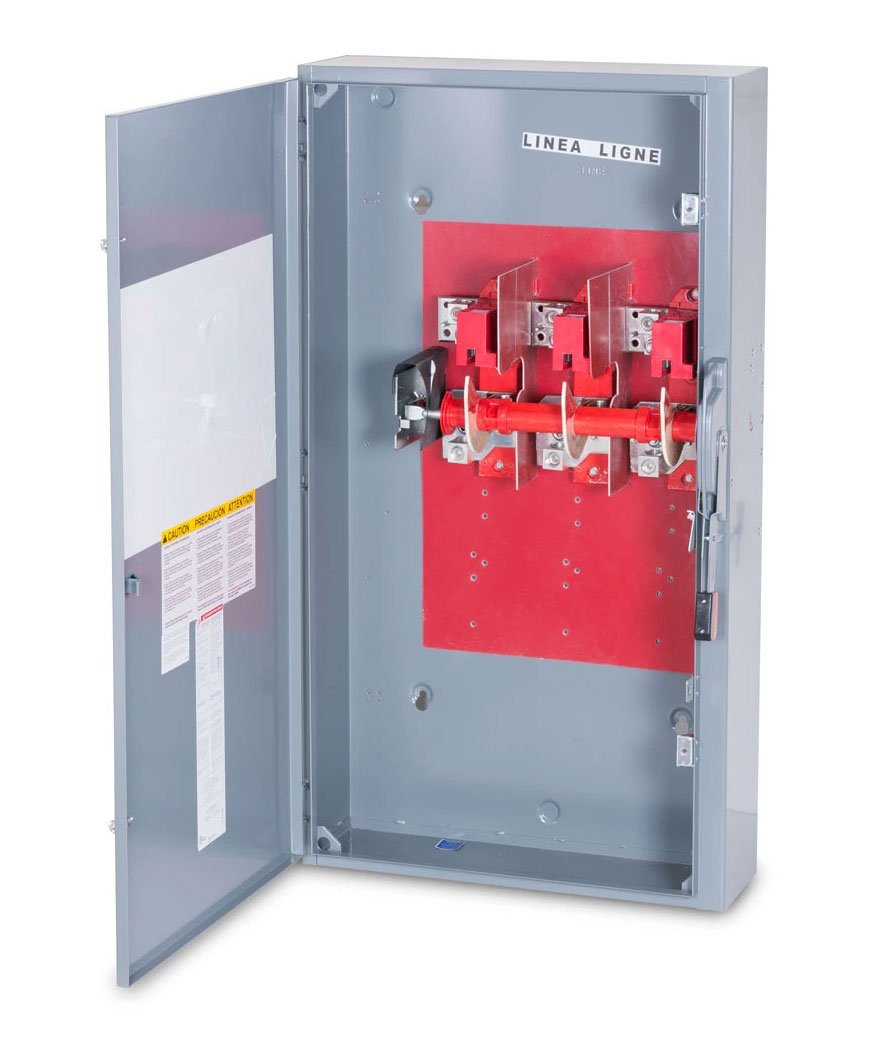 Square D HU365R Disconnect Switch | 600V AC 400A 3P Non-Fusible Series E