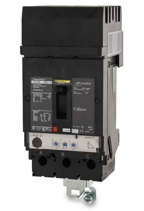 Square D JDA36250U31X Circuit Breaker | 600V 250A 3P 18kA@480V I-Line Plug-In Powerpact