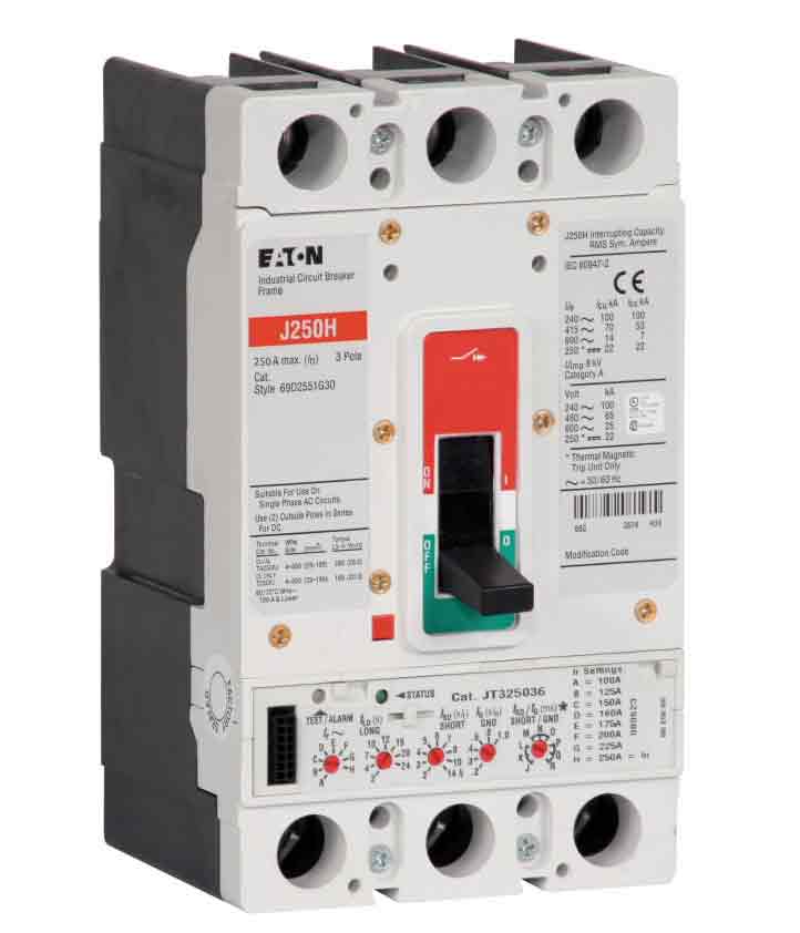 Cutler Hammer JGH3250FAG Circuit Breaker | Series G JGH 600V 250A