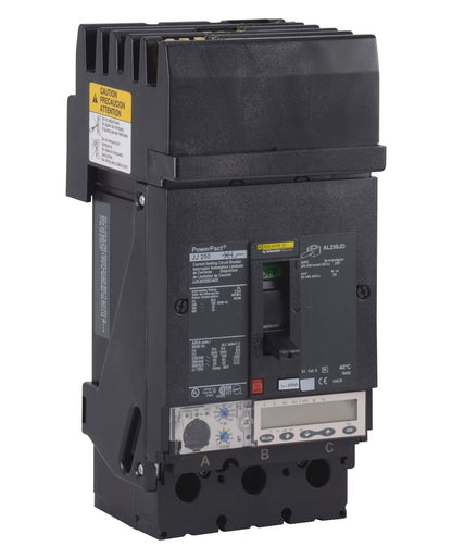 Square D JJA36250U44X Circuit Breaker | 600V 250A 3P 65kA@480V I-Line Style Plug-In Powerpact
