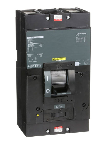 Square D LAL26400 Circuit Breaker | 600V 400A 2P 30kA@480V Bolt-On LAL Series