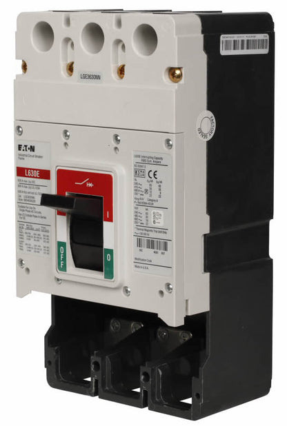 Cutler Hammer LGE3630NN Circuit Breaker | 600V 630A 3P 25kA@480V Bolt-On Series G