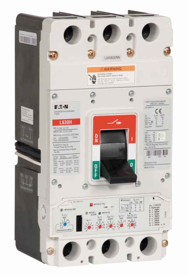 Cutler Hammer LGH3300FAG Circuit Breaker | 600V 300A 3P 65kA@480V Feed-Thru Series G