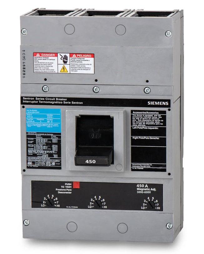 Siemens MD63B700 Circuit Breaker | 600V 700A 3P 50kA@480V Feed-Thru Sentron Series