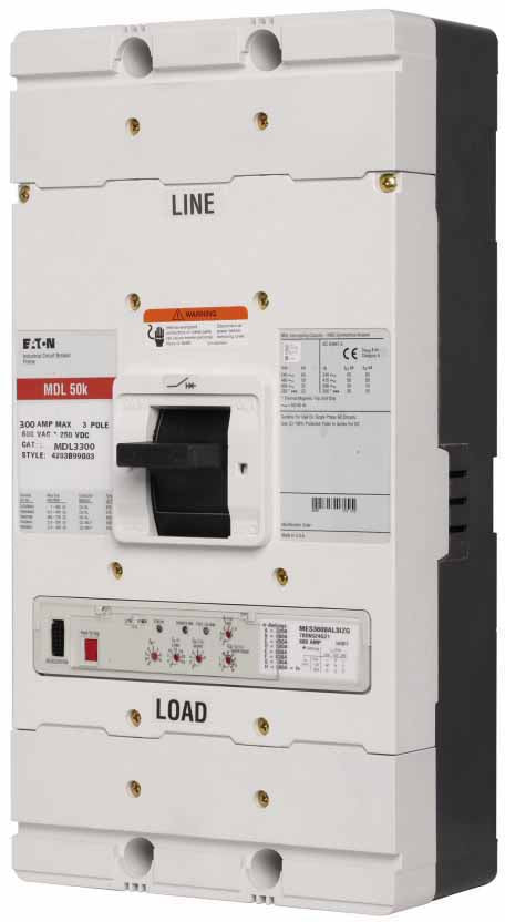 Westinghouse MDL3300 Circuit Breaker | Series C MDL 600V 300A