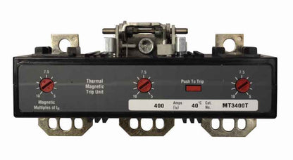 Cutler Hammer MT3300T Circuit Breaker | 300A 600V 3P LI Thermal Magnetic Series C