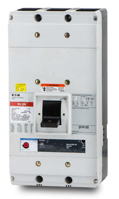 Eaton ND312T35W Circuit Breaker | Series C ND 600V 1200A