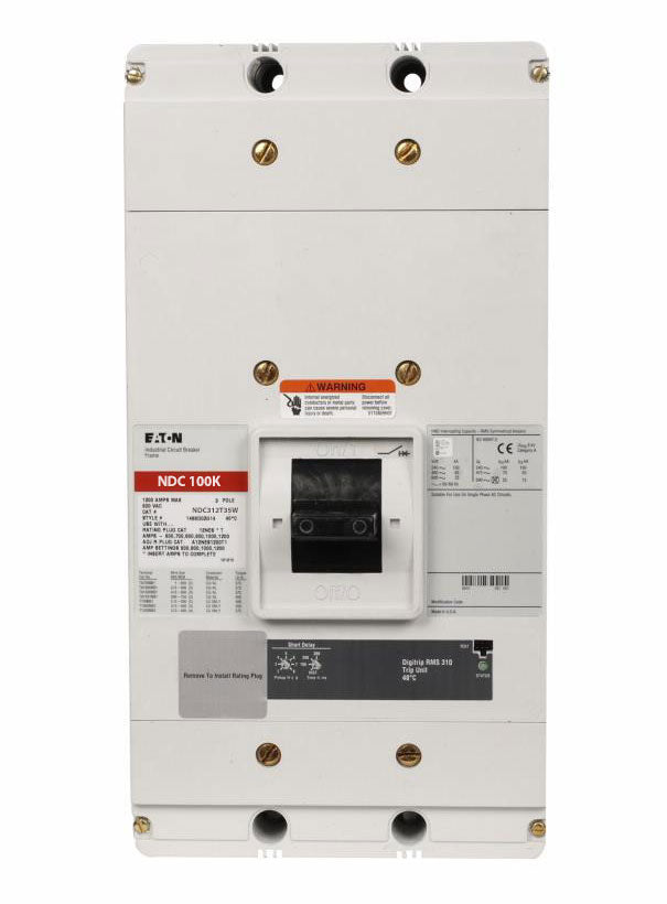 Eaton NDC312T35W Circuit Breaker | Series C NDC 600V 1200A