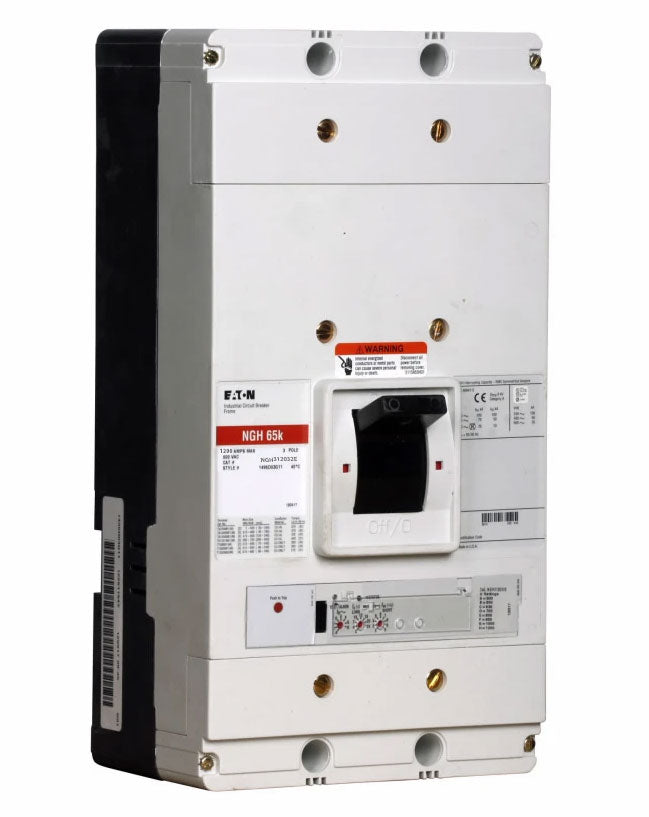 Cutler Hammer NGH312032E Circuit Breaker | 600V 1200A 3P 65kA@480V Bolt-On Series G