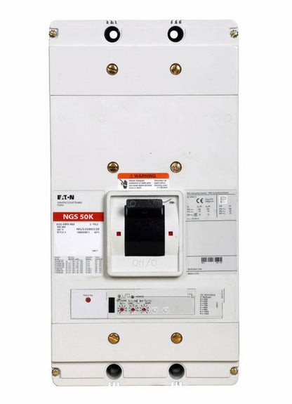 Eaton Cutler-Hammer NGS308033E Circuit Breaker | 800A 3P Ser
