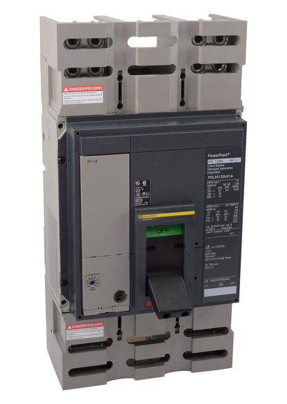 Square D PGL36120U41A Circuit Breaker | Powerpact PGL 600V 1200A