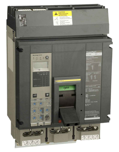Square D PJA36100U41A Circuit Breaker | Powerpact PJA 600V 1000A