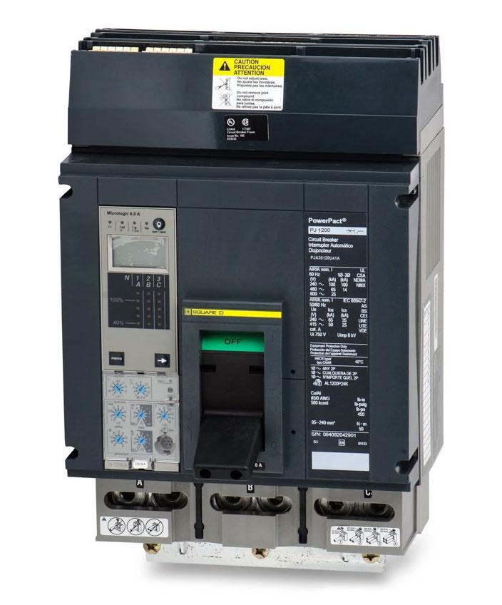 Square D PJA36120U41A Circuit Breaker | Powerpact PJA 600V 1200A