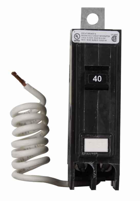 Cutler Hammer QBGFT1040 Circuit Breaker | QUICKLAG QBGF 120V 40A