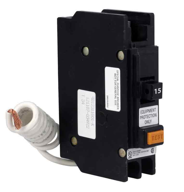 Cutler Hammer QCGFEP1015 Circuit Breaker | 120V 15A 1P 10kA@120V Feed-Thru QUICKLAG