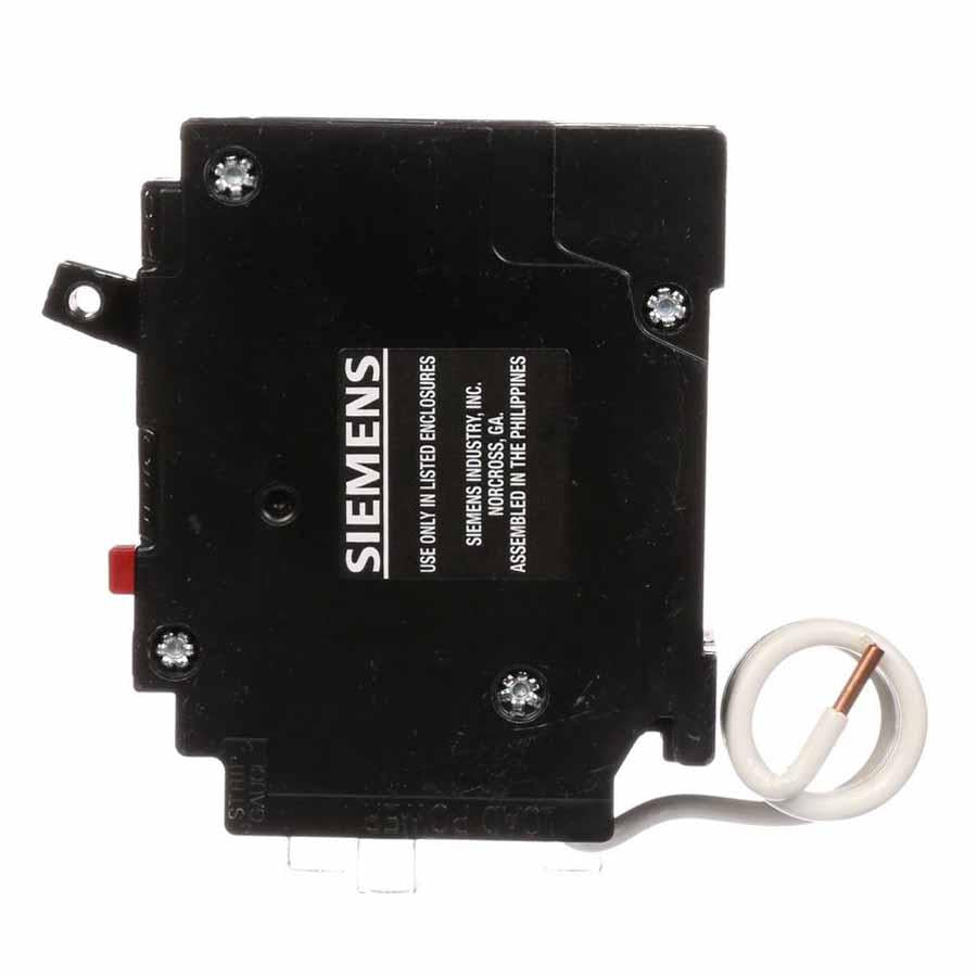Siemens QE115 Circuit Breaker | 240V 15A 1 Pole 10kA@120V Plug-In Q Series