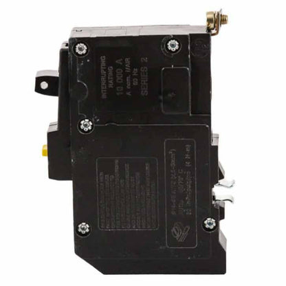 Square D QOB120GFI Circuit Breaker | 120V 20A 1P 10kA@120V Bolt-On GFCI QOB Series