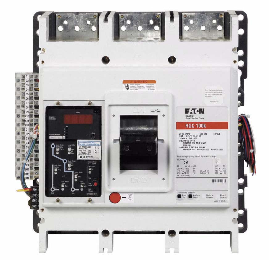 Eaton RGC320033E | Series G RGC 600V 2000A