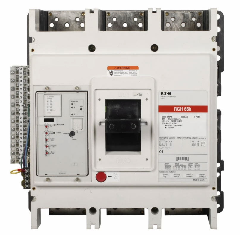 Cutler Hammer RGH325033E Circuit Breaker | Series G RGH 600V 2500A