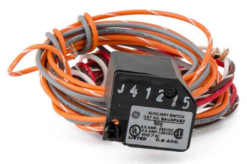 General Electric SAUXPAB2 Circuit Breaker Auxiliary 2A/2B Spectra Series