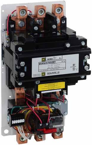 Square D 8536SGO1V02H30S Motor Starter | 3P 3PH 600V 270A 110V Class 8536