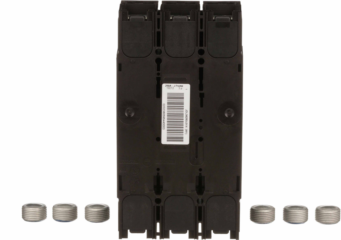 Square D JDL36250U31X Circuit Breaker | 600V 250A 3P 18kA@480V Feed-Thru Powerpact
