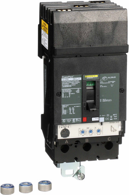 Square D JJA36250U33X Circuit Breaker | 600V 250A 3P 65kA@480V I-Line Plug-In Powerpact
